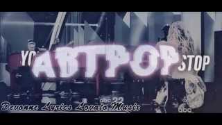 Lady Gaga - ArtPop (Ft Elton John) [VIDEO \/ LYRICS] ᴴᴰ