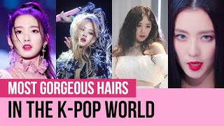 4 Female Idols who possess the Hair Wave of a Goddess