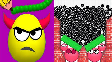 Draw to Smash VS Hide Ball Brain Teaser Logic Puzzle Games Mix!