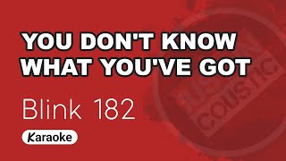 Download Lagu Blink 182 - You Don't Know What You've Got (Karaoke with Lyrics) MP3