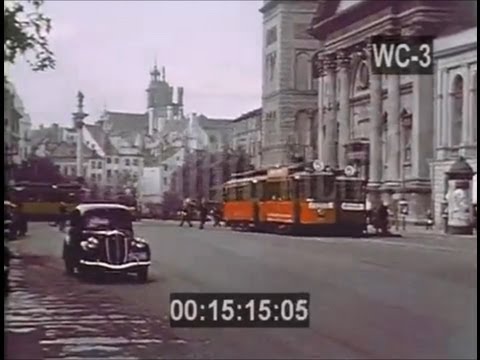 Przedwojenna Warszawa w kolorze 1939 nieznany film! Pre-War Warsaw in color 1939 unknown film!