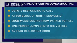 TBI investigating Greene County officer-involved shooting