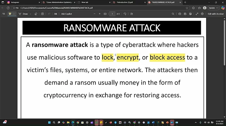 How To Stop Ransomware Attack For Beginner 2025 | Ethical Hacking Course