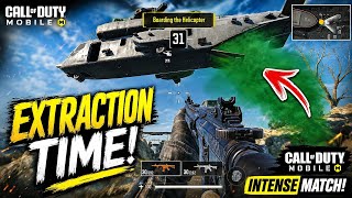 COD Mobile BR Extraction Gameplay 🔥 Last Second Helicopter Escape! Training Complete