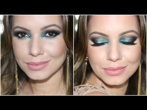 Maquiagem para Noite | Color Smokey Eye