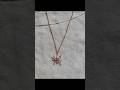 Omg😱! Diy spider 🕷Neckpiece 😱! How to make spider pendent 😱😱! #shorts #neckpiece #spider