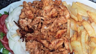 Dışardan Almaya Son Evde Çok Pratik Ve Lezzetli Tavuk Döner