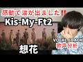 【Kis-My-Ft2 「想花」 歌声分析】彼らの歌が素晴らし過ぎて涙した件!