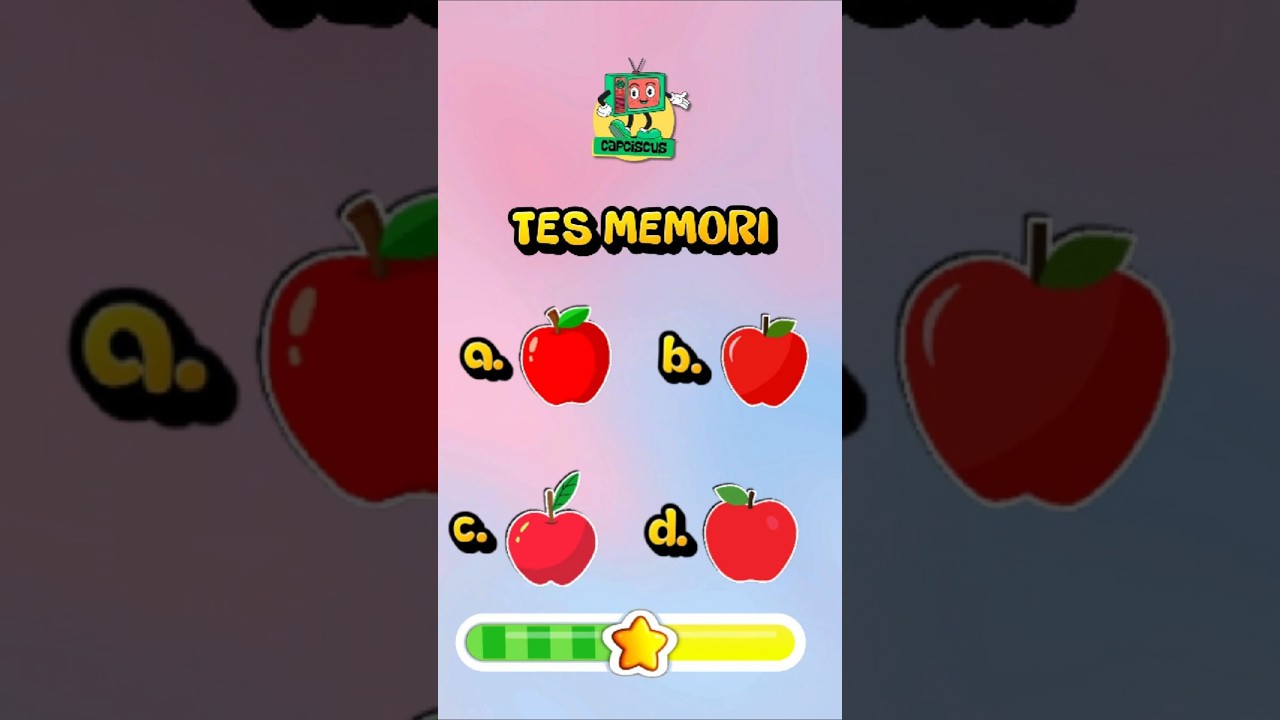 FOKUS 3 DETIK! Kamu Ingat Gambar yang Mana? 🤔