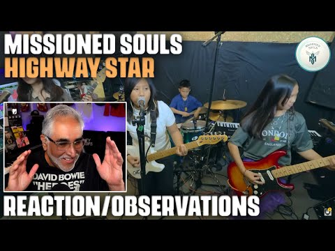 "HIGHWAY STAR" (Deep Purple Cover) by Missioned Souls, Reaction/Observations by Musician/Producer