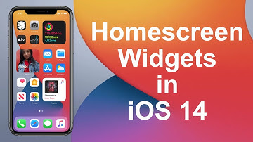 iOS 14: Homescreen Widgets