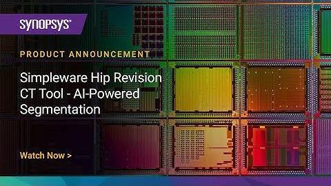 Simpleware Hip Revision CT Tool - AI-Powered Segmentation | Synopsys