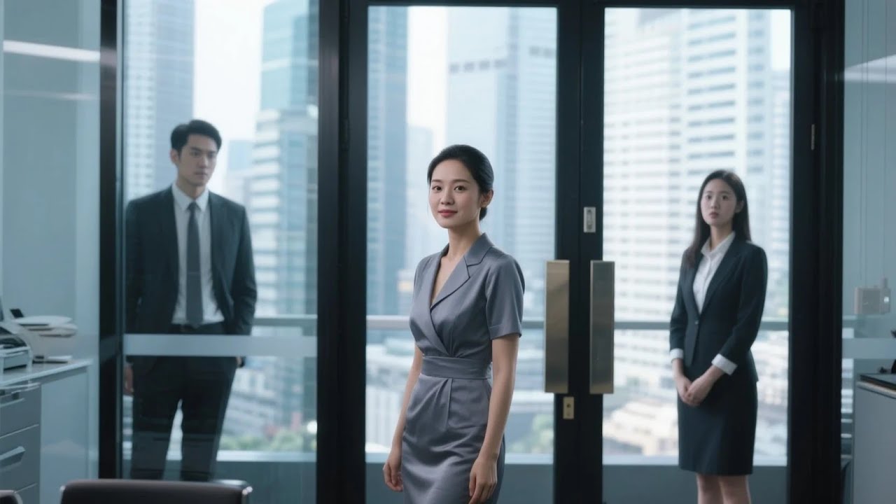 Cay đắng nhìn thư ký cố tình ngã vào lòng được chồng ân cần nâng dậy, vợ chỉ cười khẩy ký đơn ly hôn