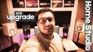 IsoAcoustics ISO-L8R155 Home and Studio Speaker Stands Home Studio | 2018 Upgrade ( unboxing new gear + rearranging )