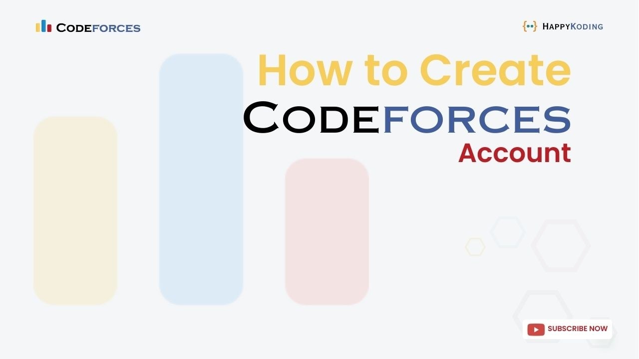 How to Create Your Account on Codeforces | HappyKoding - YouTube
