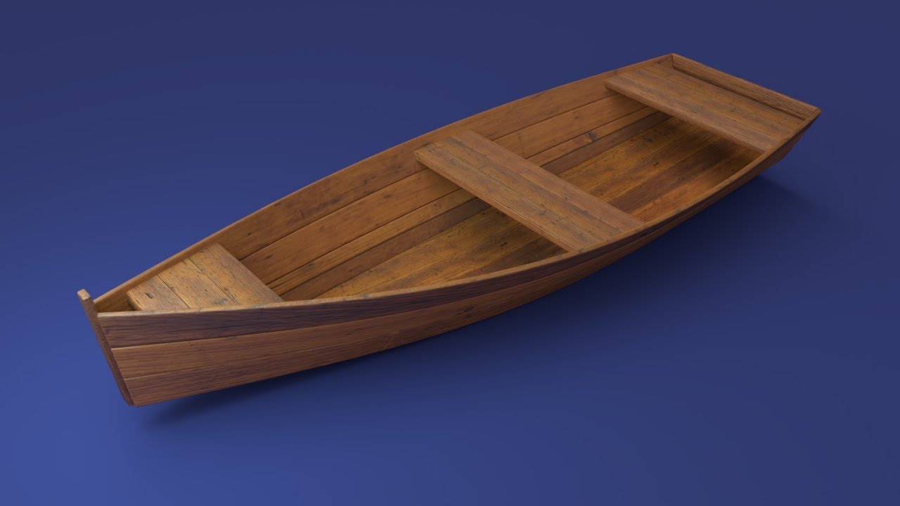 blender free sailboat model