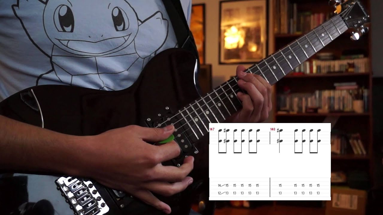 Killswitch Engage - My Curse Lesson w/ On Screen Tabs