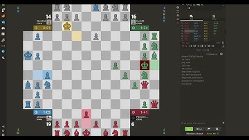 4 Player Chess - Checkmate in 24 moves #chess