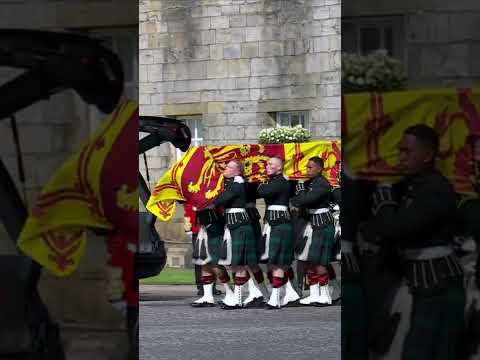 A Thanksgiving Service For The Queen Has Taken Place In Edinburgh And Was Attended By Her Children 