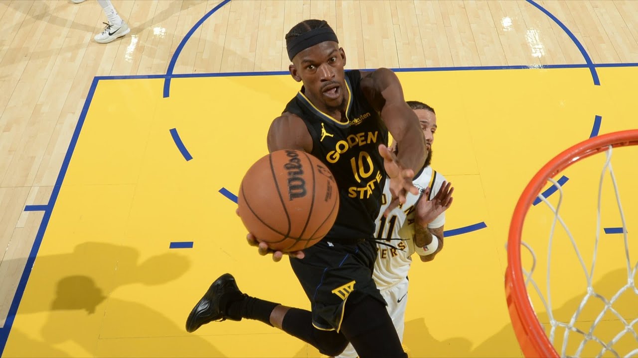 Jimmy Butler Pounding the Paint vs Pacers! - YouTube