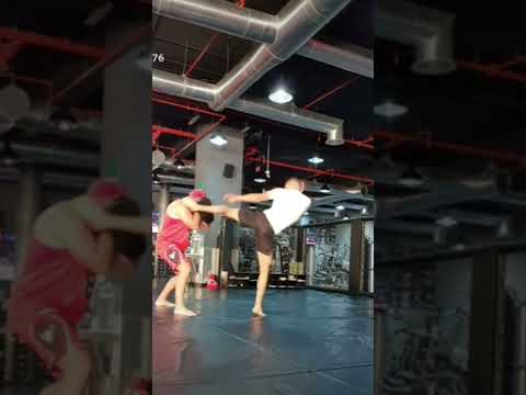 MMA session with Gabriel Bozan at UFC Gym Dubai