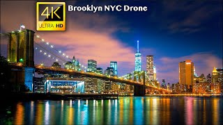 Brooklyn New York City Nyc - 4K Uhd Drone Video