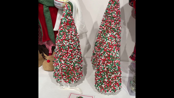 Raz Set of 3 Mini Bottle Brush Tree Christmas Ornaments 4215608