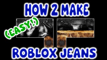 EASY ROBLOX JEANS - PHOTOBASH TUTORIAL (paint.net)