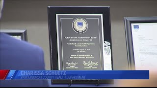Vanderburgh Co. Health Dept. celebrates national honor