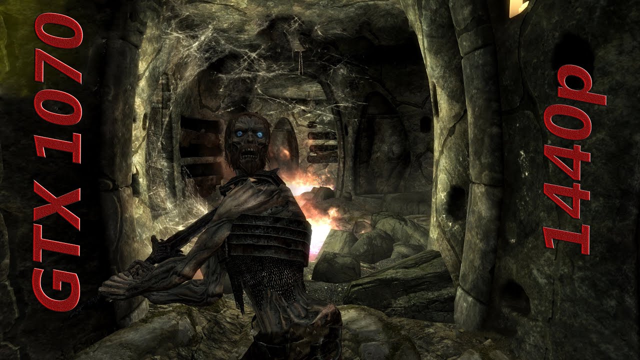 Skyrim | GTX 1070 @ 1440p + 8xMSAA (No Mods) Perfomance Test