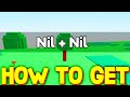 HOW TO GET NIL + NIL in AURA CRAFT! ROBLOX