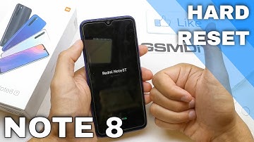 Xiaomi Redmi Note 8T Hard Reset