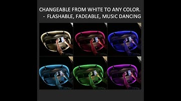 Model S 3 X & Y Frunk LED Color Changing Lighting Kit