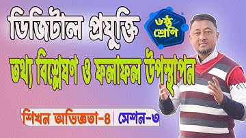 Class 6 | Digital technology | Data analysis and presentation of results Learning Experience-4.