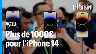 iPhone 14 : Apple présente sa nouvelle gamme, à plus de 1000 euros