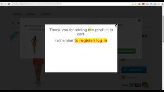 Responsive popup - add to cart additional modal window in PrestaShop