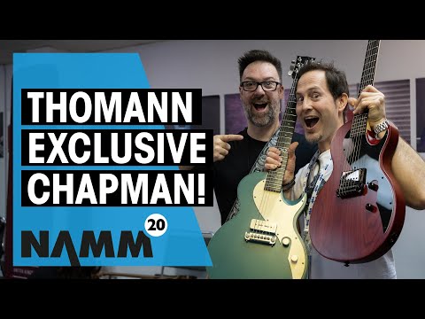 Rob Chapman NAMM 2020 | New (Thomann)-exclusive guitars | Thomann