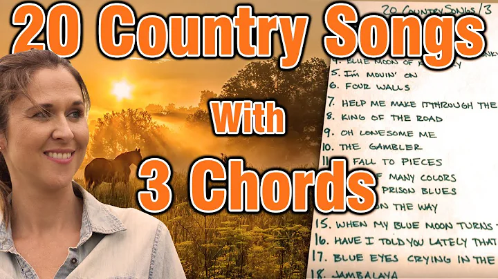 20 Country Songs With 3 Chords