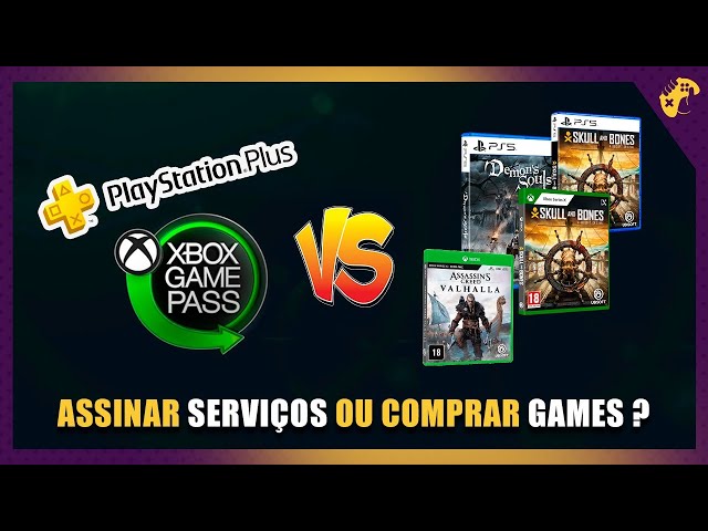 Serviços por assinatura compensam mais do que comprar um jogo novo