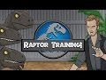 Jurassic world  raptor training