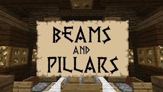 Beams &amp; Pillars in Vanilla Minecraft [One Command] [15w43c]
