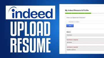 How To Upload Resume On Indeed (2025) Full Tutorial