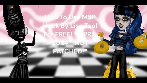How To Use MSP Lisa Hack Tool In 2024! *WORKING APRIL/MAY 2024 - NOT PATCHED!!*