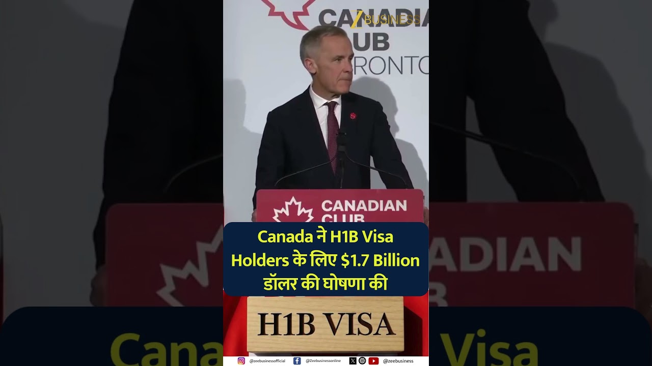 Canada’s $1.7 Billion Move! PM Mark Carney Targets Top H1B Visa Talent from US