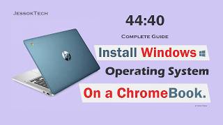 Install Windows on a Chromebook Complete Guide. (Supported Models)