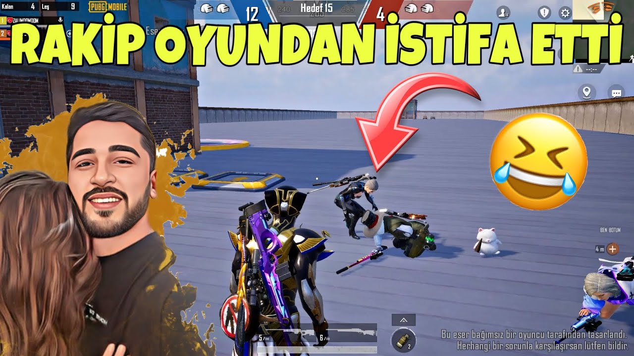 OTO EŞLEŞME VS ATARKEN RAKİP İSTİFA ETTİ! (NADİR VURUŞLAR, RAKİBİ DELİ ETTİK)