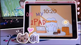 what's on my ipad 9th gen | clean + cute 🌸