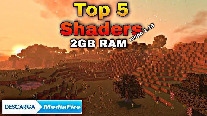 A MELHOR SHADER PARA MINECRAFT PE/BE EDITION 1.16/1.17, by XandePlayer