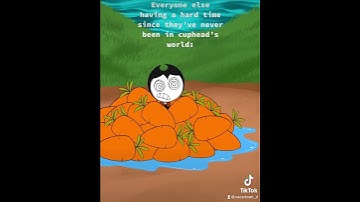 Cuphead is in his element #game6crossover #meme #cuphead #mario #sonic #fnaf #bendy #pussinboots