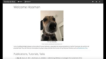 Building and deploying websites using RMarkdown and GitHub